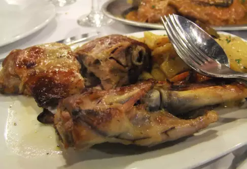 Gastronomía, cabrito de Candeleda