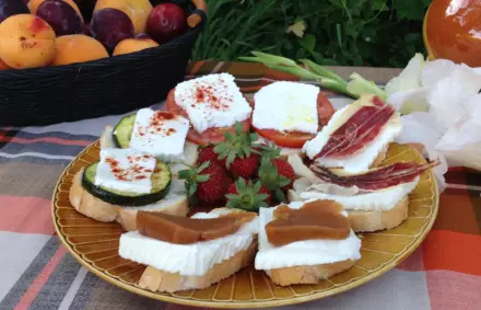 Gastronomía, quesos de cabra de Candeleda