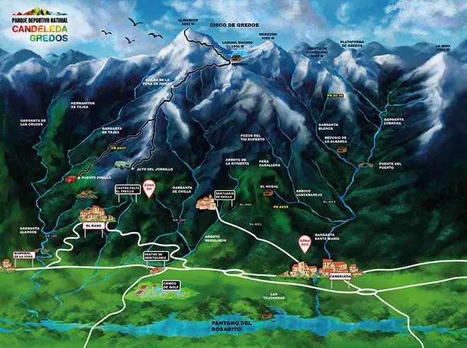 Ruta al Almanzor por el camino del Tío Domingo